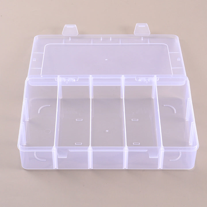 Transparent Multi-Division Craft Supply Organizer Kalsten