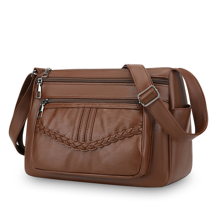 WoStylish Leather Crossbody Bag