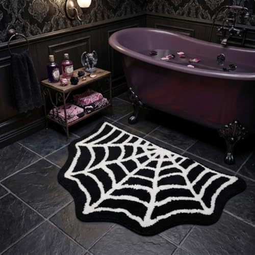 Spider Web Shaped Bath Mat