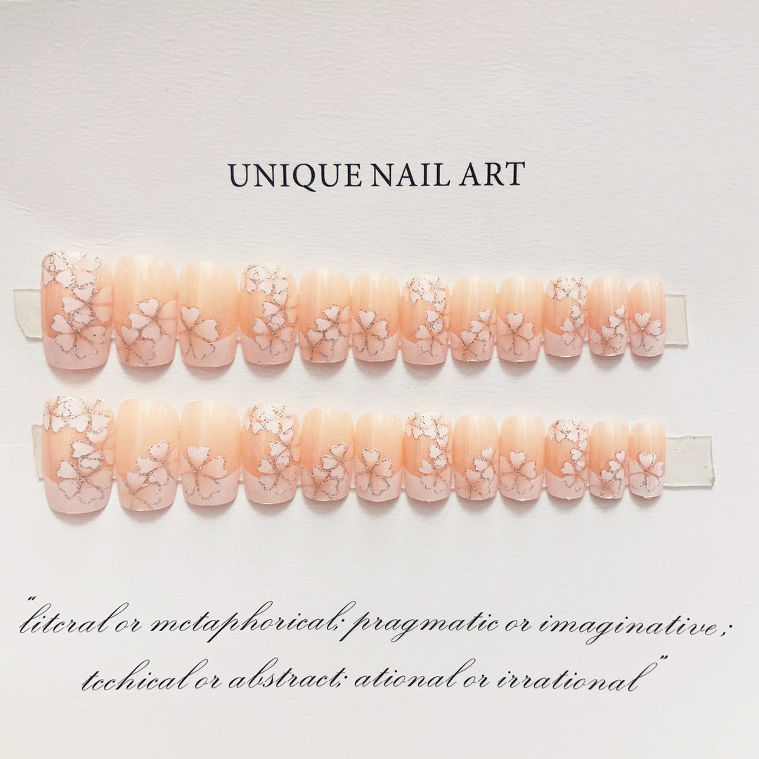 Premium Floral Nail Design
