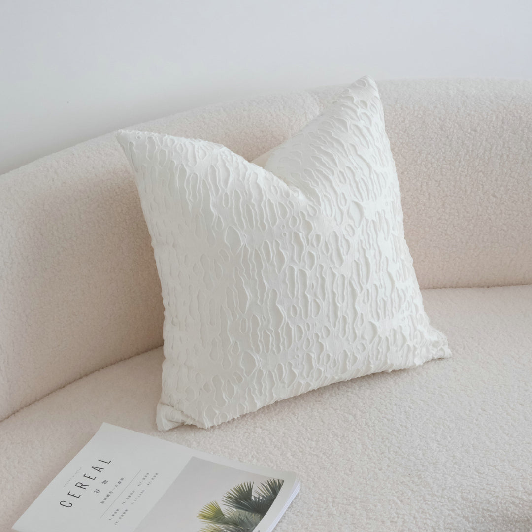 Textured Decorative Throw Cushion