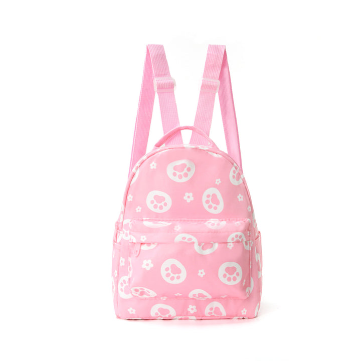 Cute Backpack with Paw Print Design Kalsten