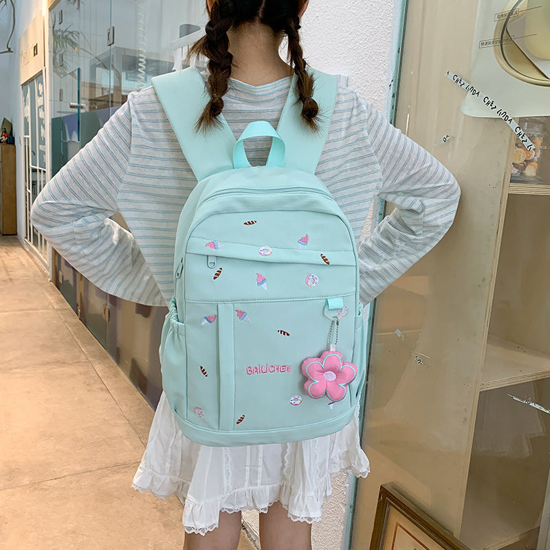 Cute Embroidered Backpack Kalsten