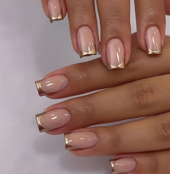 Elegant French Tip Acrylic Nail Enhancements Kalsten 1789915301