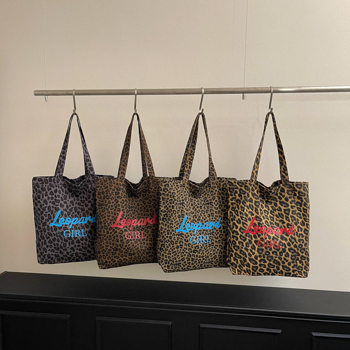 Stylish Leopard Print Tote Bag Kalsten