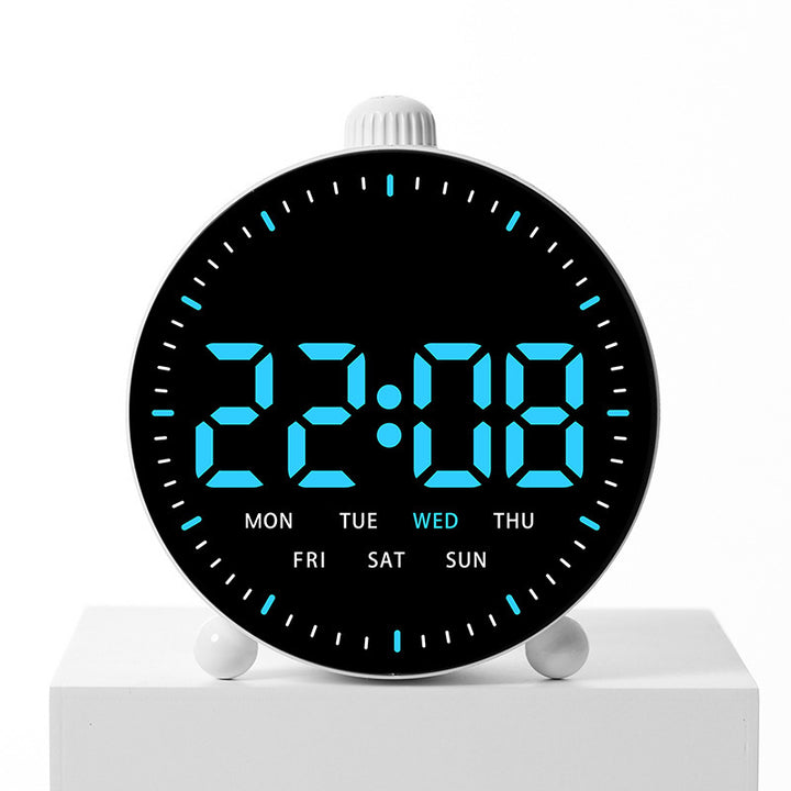 Digital desk clock with LED display and date Kalsten
