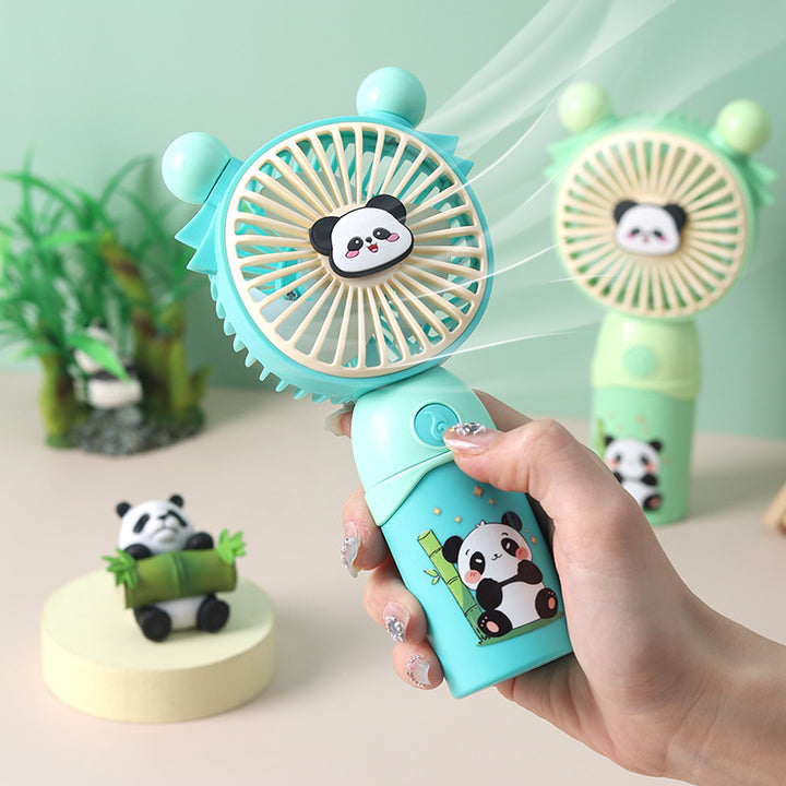 Ladies Portable Mini Fan with Cute Panda Design Kalsten