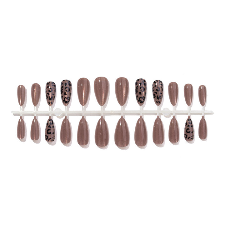 Decorative Leopard Print Press-On Nail Set kalsten
