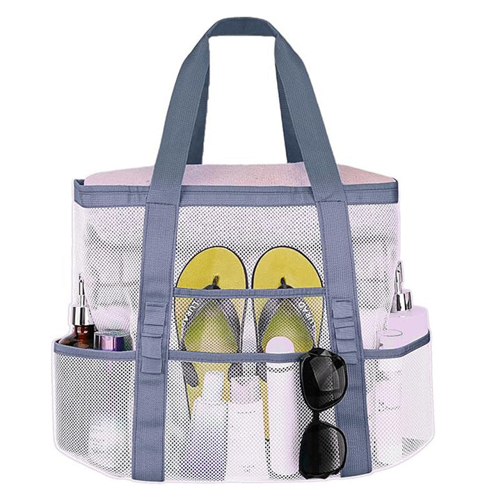 Practical Beach Tote Bag Made of Breathable Mesh Material Kalsten