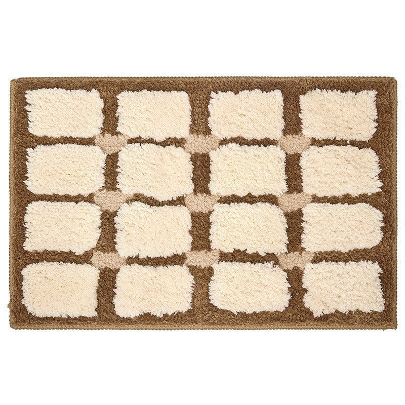 Cartoon Pig-Themed Bath Mat