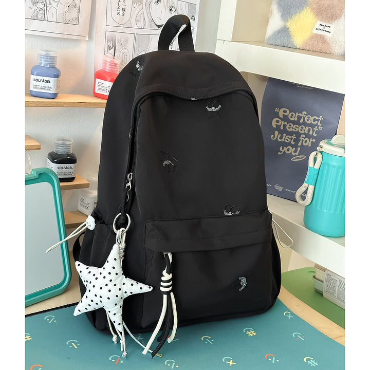 Decorative Embroidered Backpack Kalsten