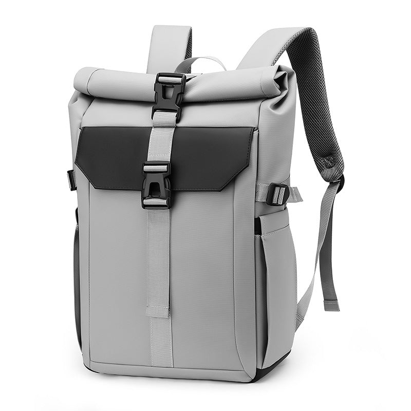 Modern Roll-Top Waterproof Backpack Kalsten
