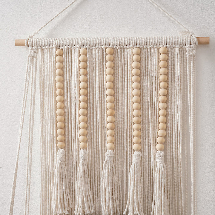 Decorative Macrame Wall Shelf Kalsten