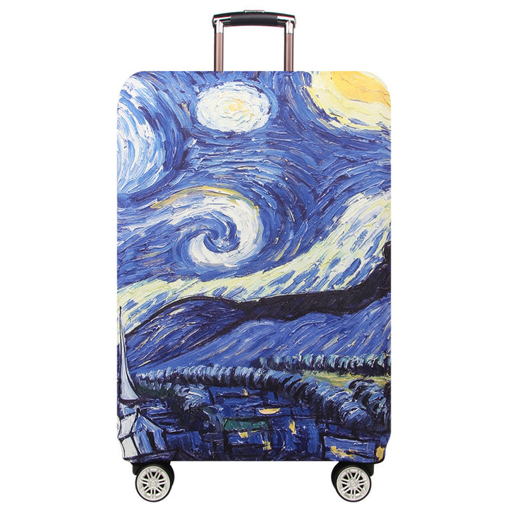 Artistic Cityscape Hard Shell Suitcase Kalsten