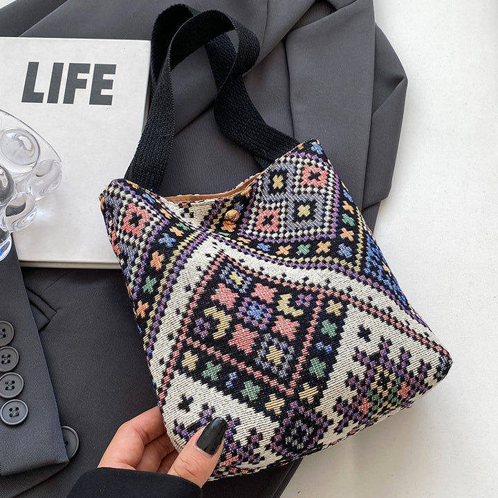 Modern Woven Handbag