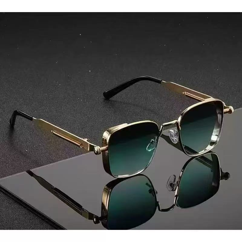 Luxurious Geometric Frame Sunglasses Kalsten