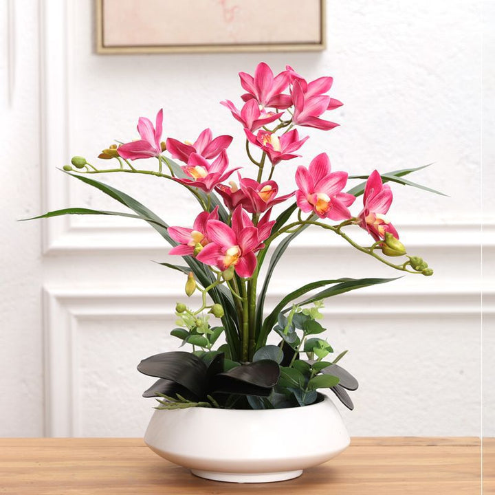 Decorative Faux Flower Arrangement