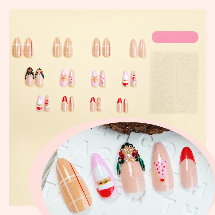 Festive Holiday Nail Art Set Kalsten