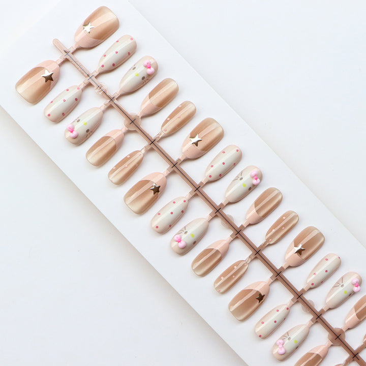 Character-Embellished Press-On Nail Set
