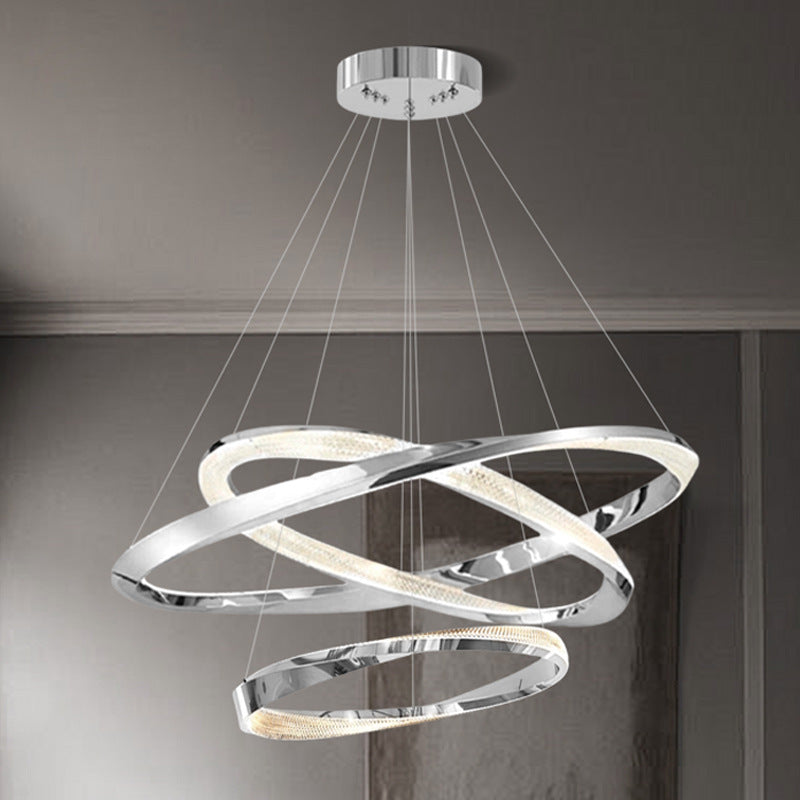 Modern Suspension Ring Chandelier