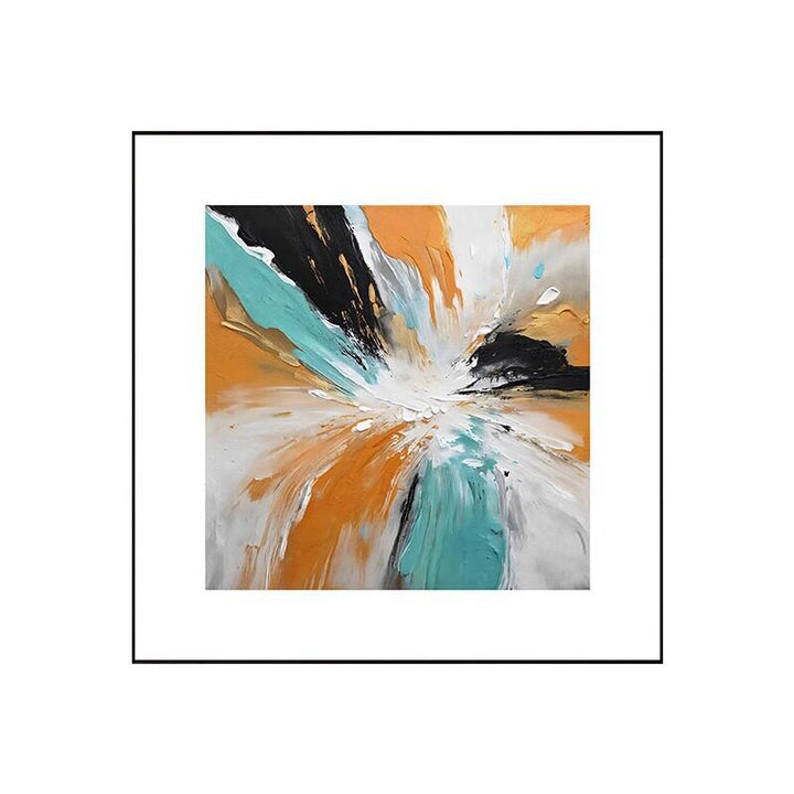 Abstract Expressionist Canvas Artwork for Walls
