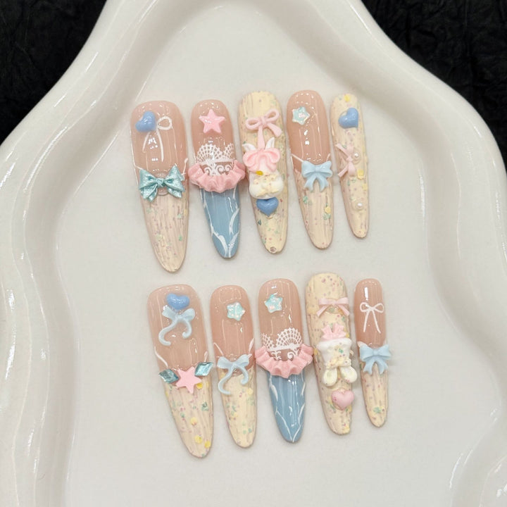 3D Decorative Press-On Nails Kalsten
