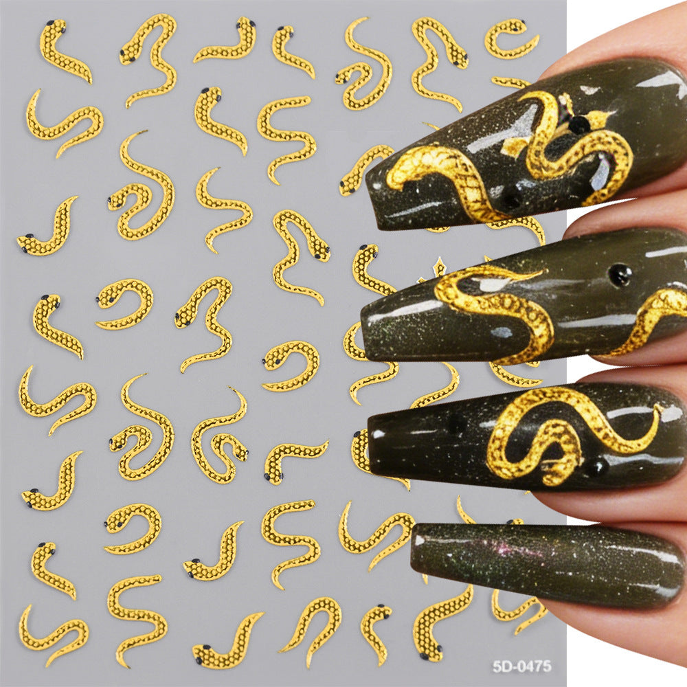 Celestial Themed Nail Art Stickers