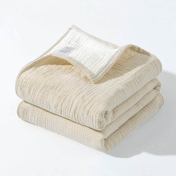 Ultra-Soft Reversible Muslin Throw Blanket kalsten
