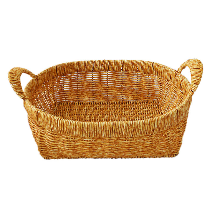 Handwoven Natural Storage Basket Kalsten