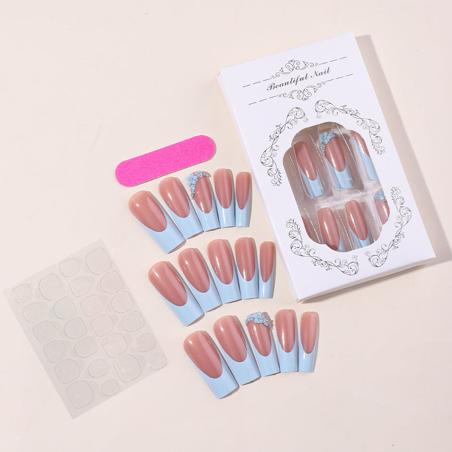 Elegant Full-Cover Nail Tips Set Kalsten