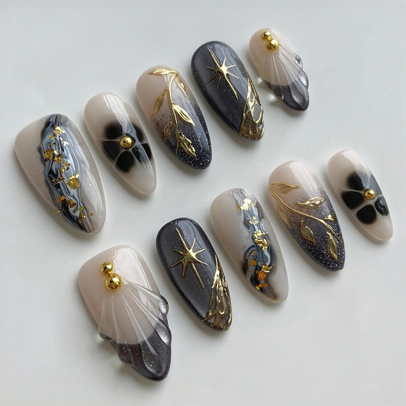 Artistic Design Press-On Nail Art Set Kalsten