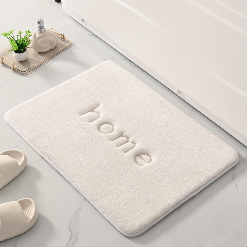 Plush Bathroom Rug with Home Design Kalsten