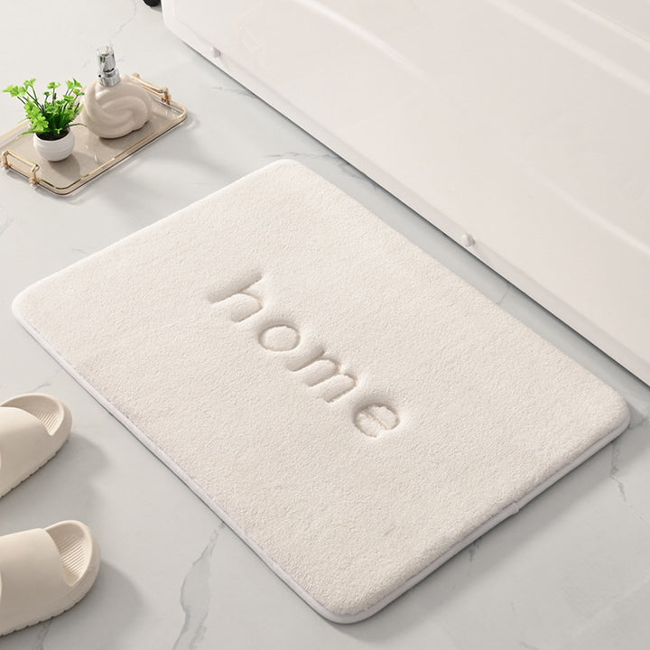 Plush Bathroom Rug with Home Design Kalsten