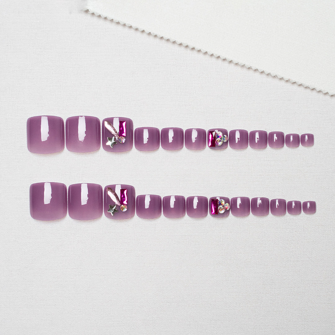 Decorative Nail Art Pedicure