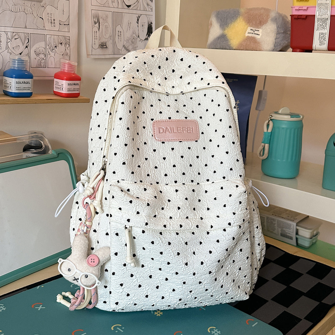 Stylish Textured Patterned Backpack Kalsten