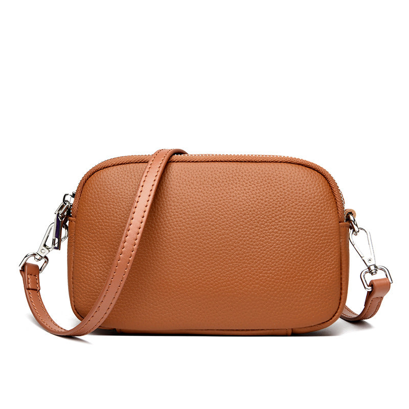 Textured Vegan Leather Crossbody Bag Kalsten