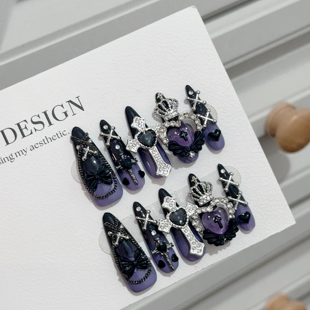 Gothic Witchcraft Nail Art Tips