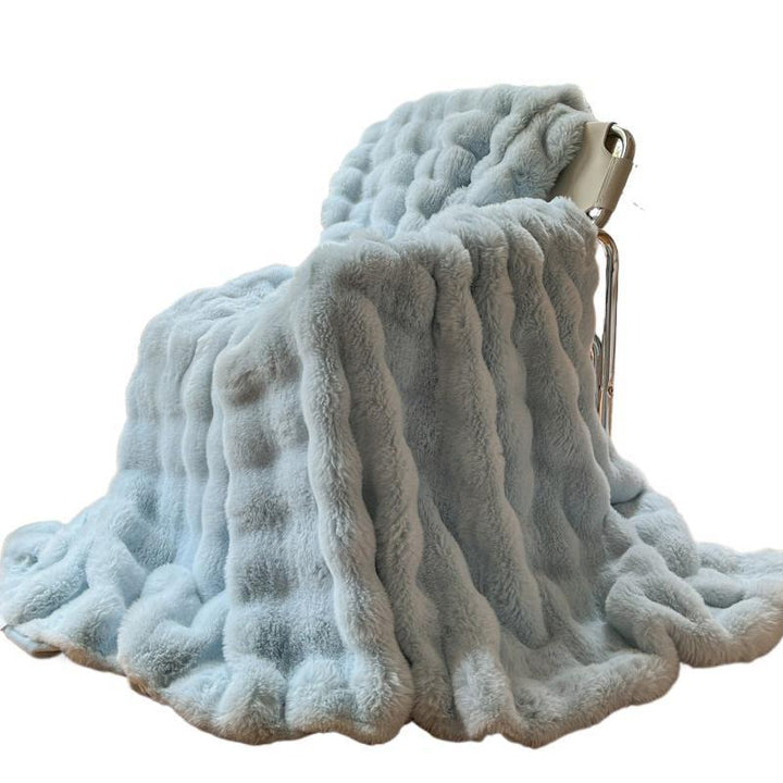 Luxurious Textured Soft Throw Blanket Kalsten