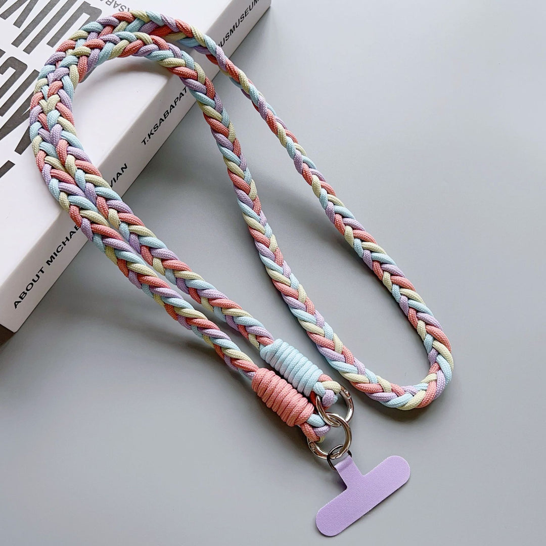 Multi-Color Braided Eyewear Lanyard Kalsten