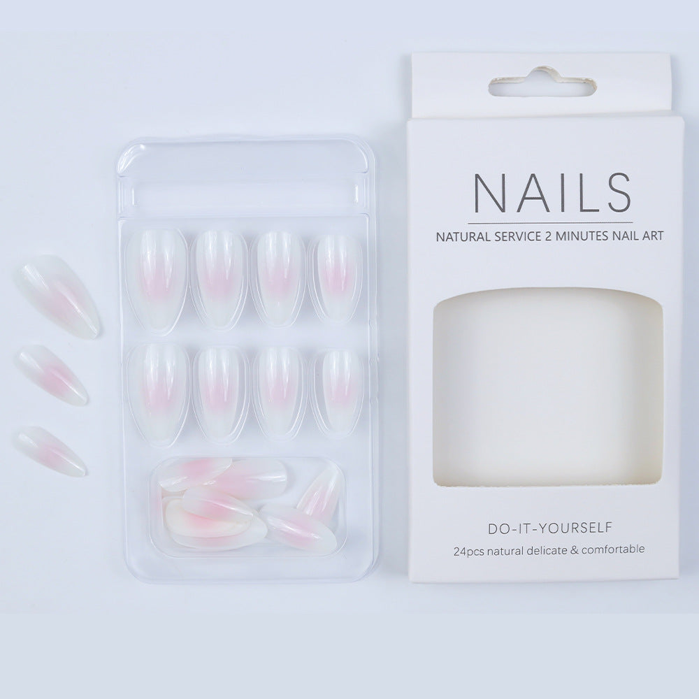 Artificial Nails in Elegant French Style Kalsten