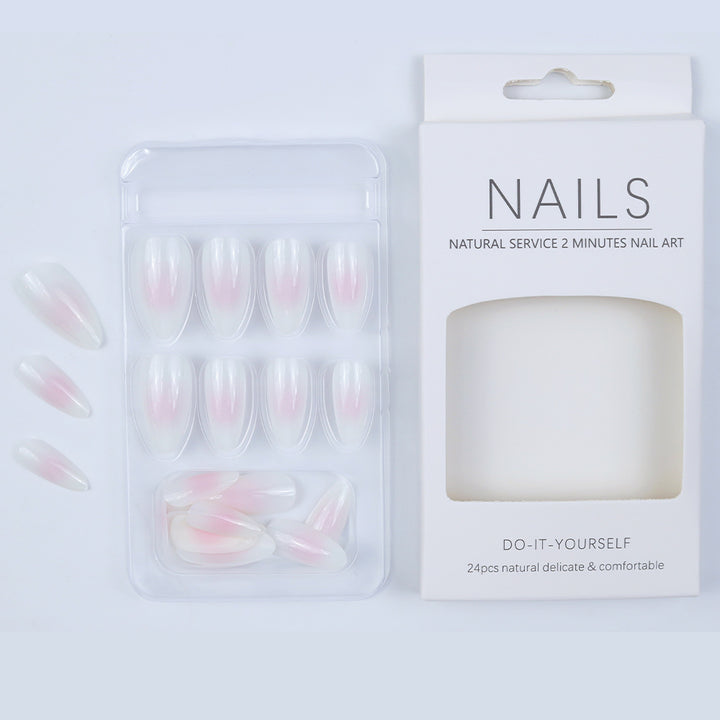 Artificial Nails in Elegant French Style Kalsten