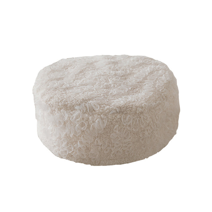 Round meditation seat cushion with EPP bead filling and removable cover