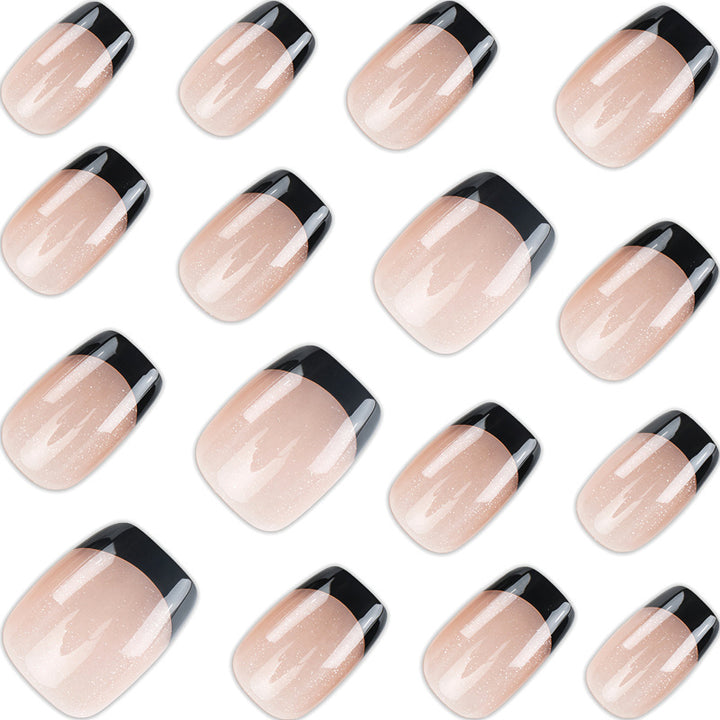 Gel French Tip Press-On Nails Kalsten