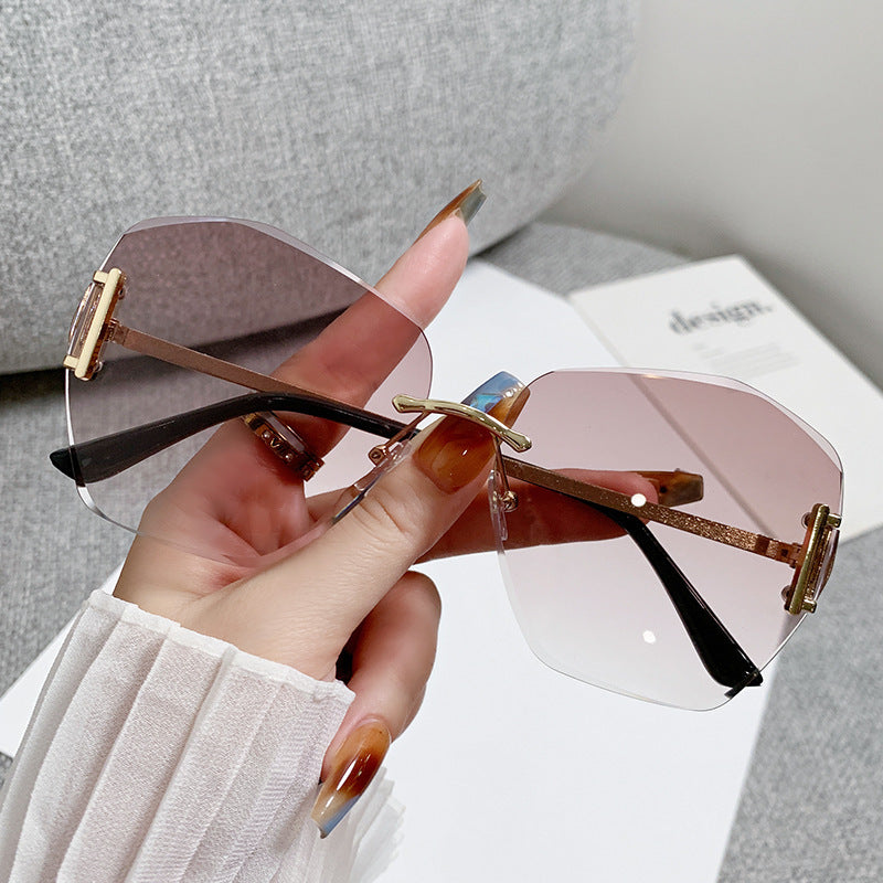 Women futuristic square sunglasses Kalsten