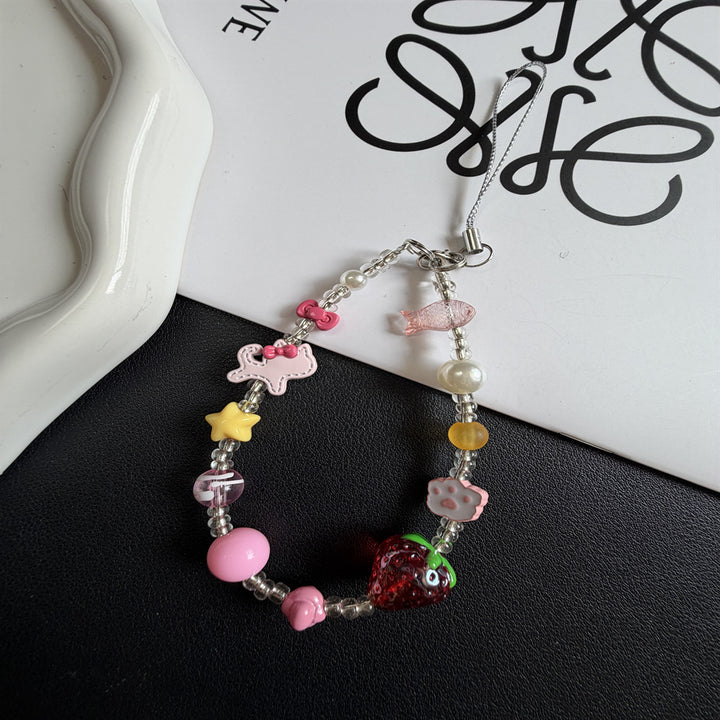 Playful Themed Charm Phone Strap Kalsten