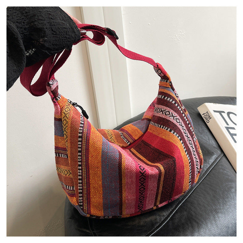WoBohemian Ethnic Pattern Hobo Bag Kalsten