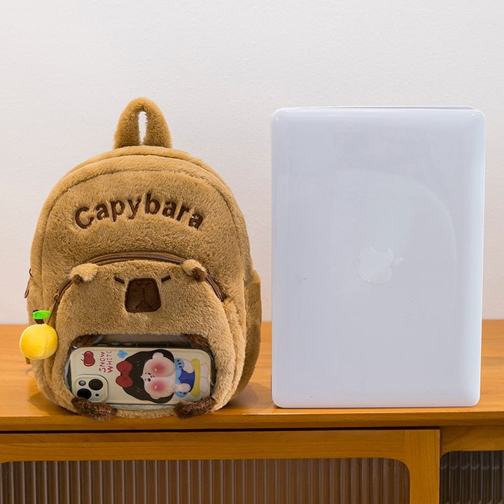 Plush Backpack in Capybara Design Kalsten