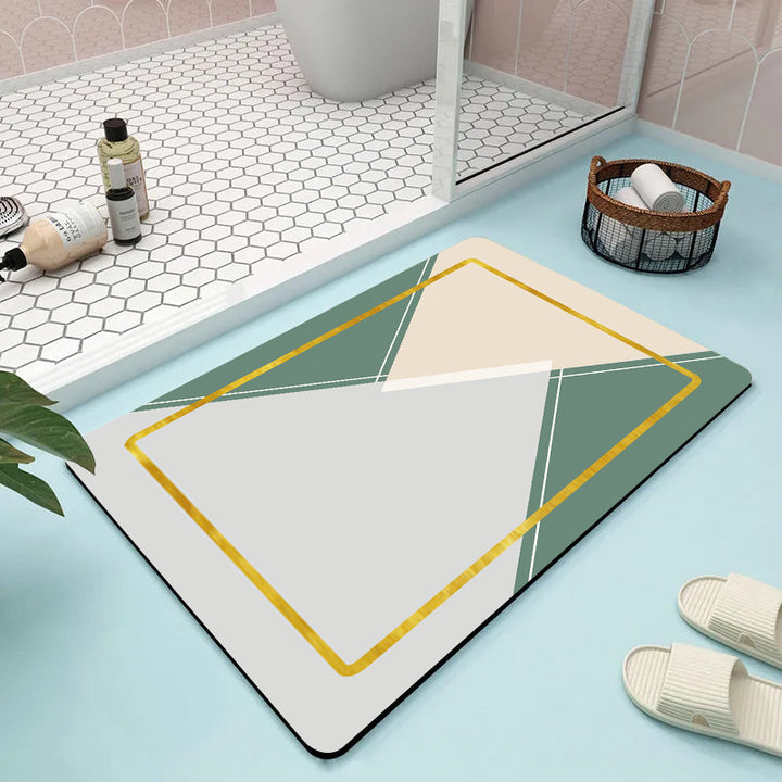 Abstract Geometric Bath Mat