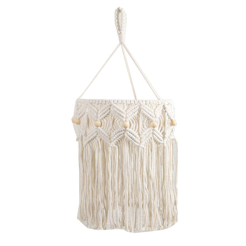 Decorative Macrame Hanging Light Fixture Kalsten