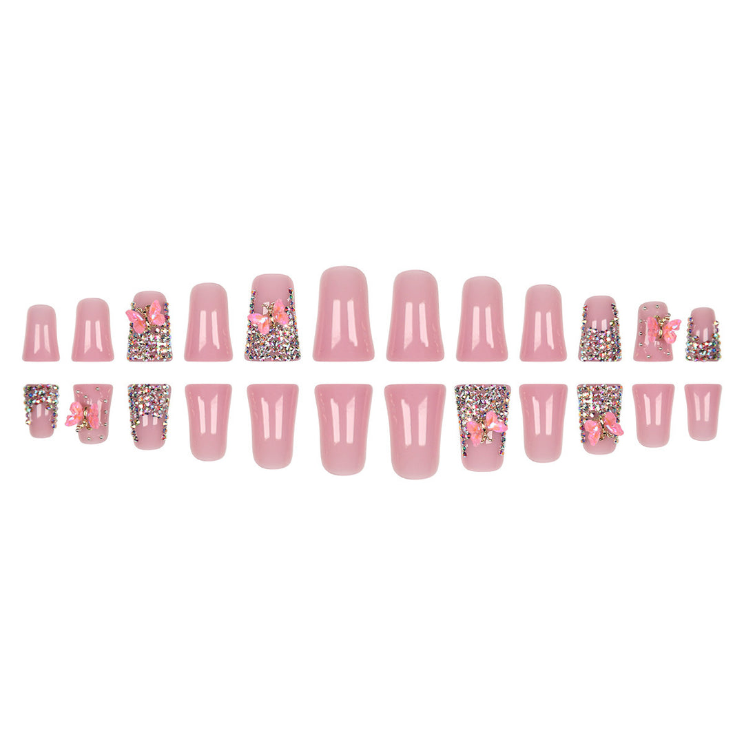 Decorative Butterfly Nail Art Press-On Nails Kalsten